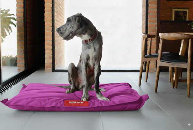 Cama para razas gigantes